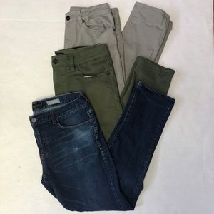 Men’s pants bundle 32 W slim straight stretch